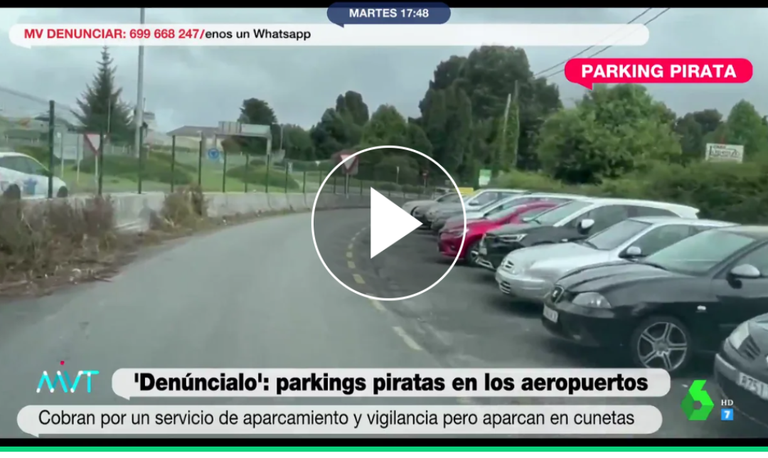 Lee más sobre el artículo Parkings piratas en aeropuertos: la trampa que deja tu coche en una cuneta sin seguridad